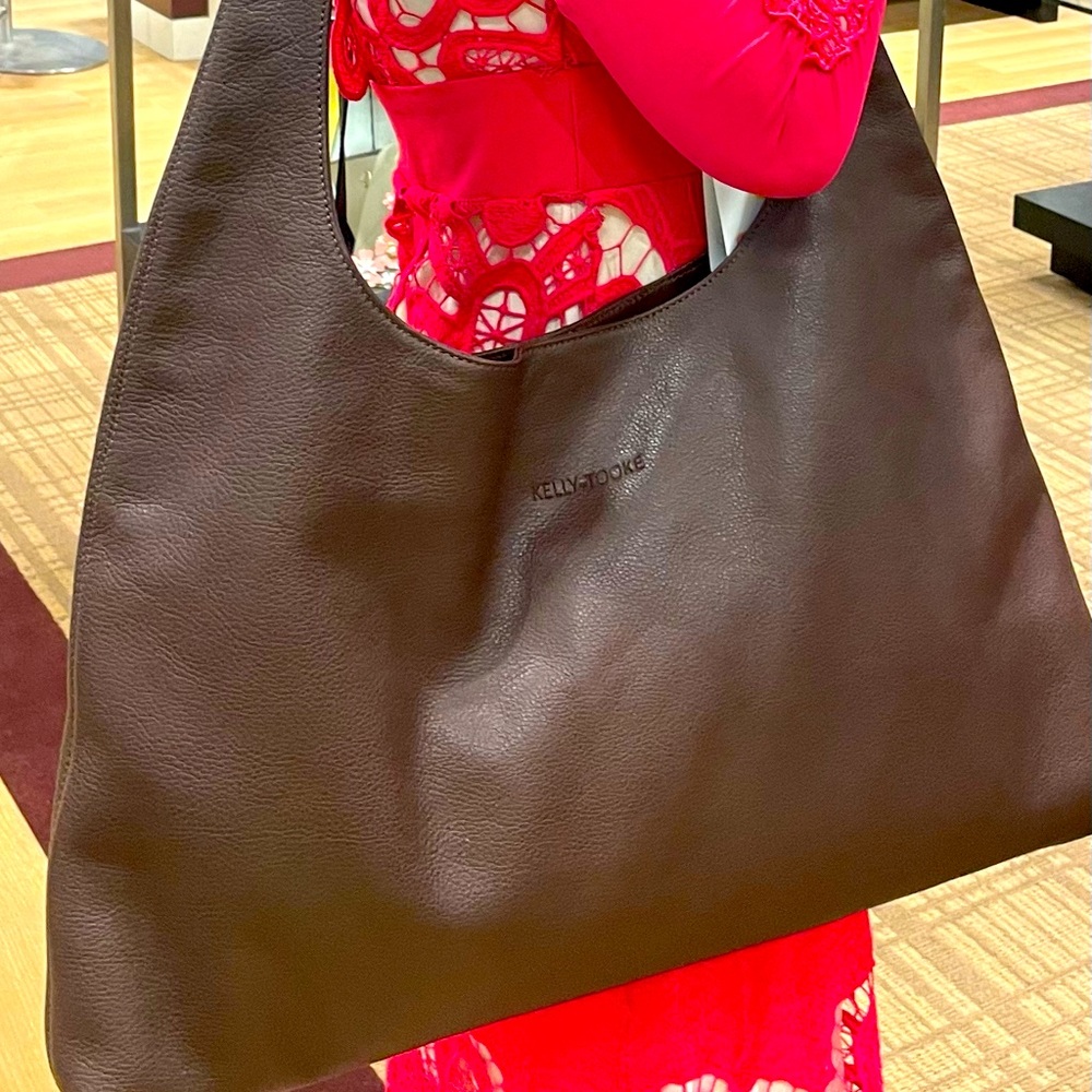 Kelly Tooke large shoulder hobo bag new with tags